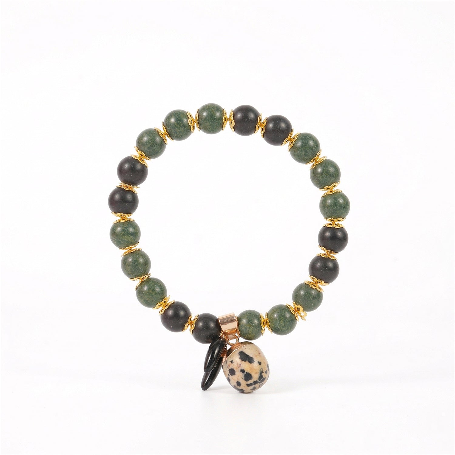 Five Elements Wu Xing Bracelet | TCM Feng Shui | Natural Stone | Qi Harmonizer