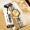 Women's Octagonal Quartz Watch | Waterproof | 9 Color Combinations