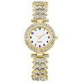Women's Watch & Bracelet Gift Set | Gold, Silver & Rose Gold | 2-Piece