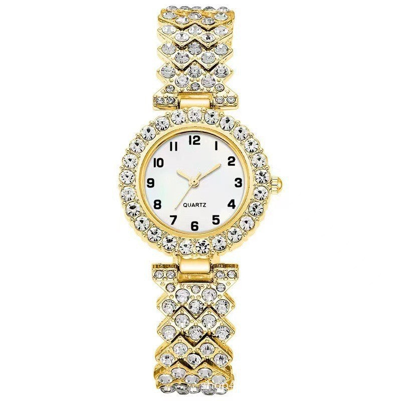 Women's Watch & Bracelet Gift Set | Gold, Silver & Rose Gold | 2-Piece