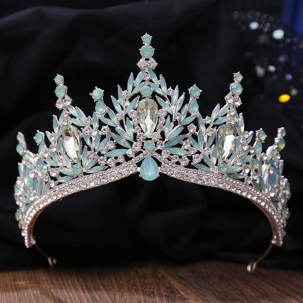 Crystal & Protein Stone Bridal Crown | Silver & KC Gold | Multiple Styles | Wedding Headdress