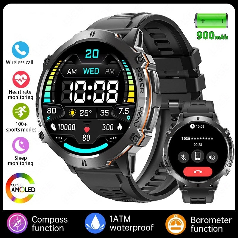 X3 Men's Smartwatch | Bluetooth Calling | Heart Rate & Health Monitoring | Waterproof | 3 Styles