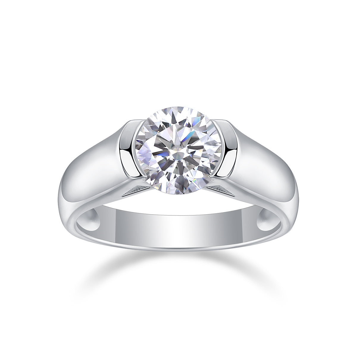 The Love Of Your Life - 2-Carat Moissanite Wedding Ring