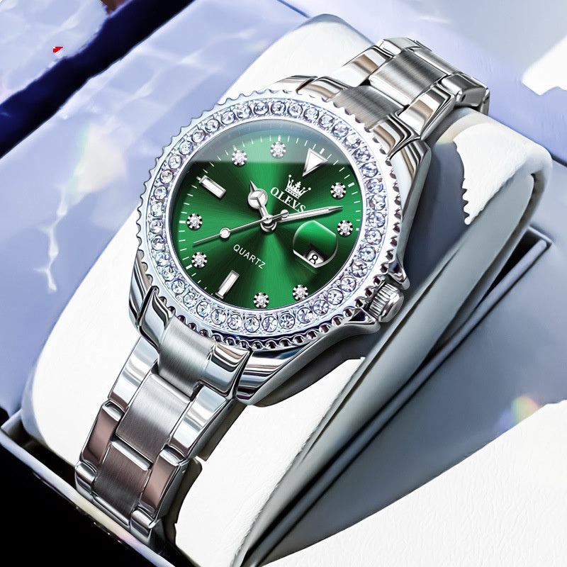 Women's Fashion Business Quartz Watch | 9 Colors | Steel & Leather