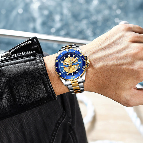 Business Quartz Men's Watch | Waterproof Analog | 3 Colors