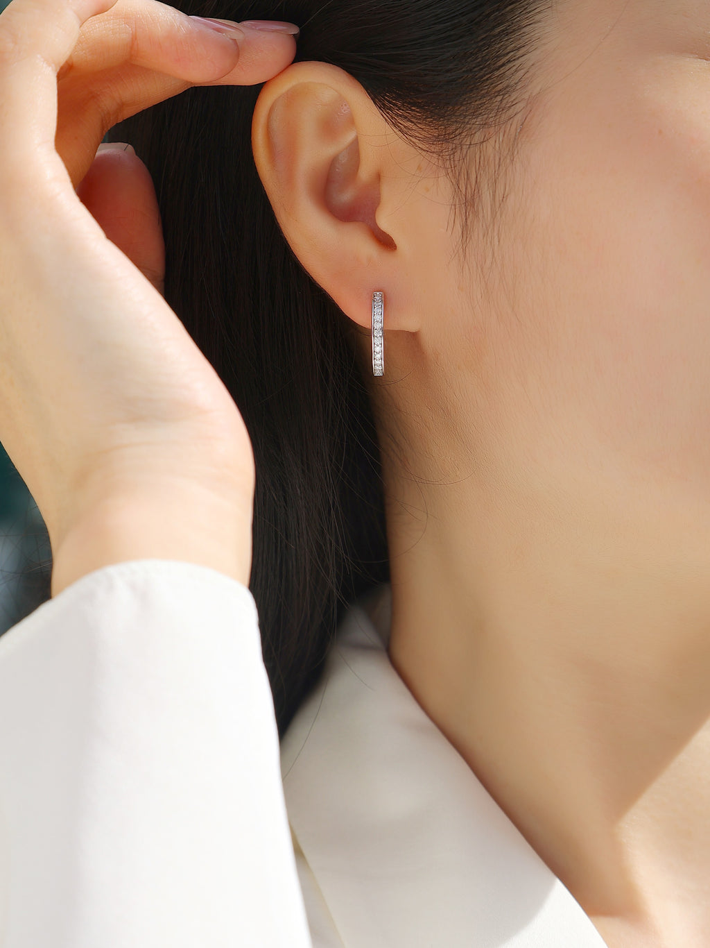 Morning Dew - Fashionable And Luxurious Diamond Jewelry Stud Earrings