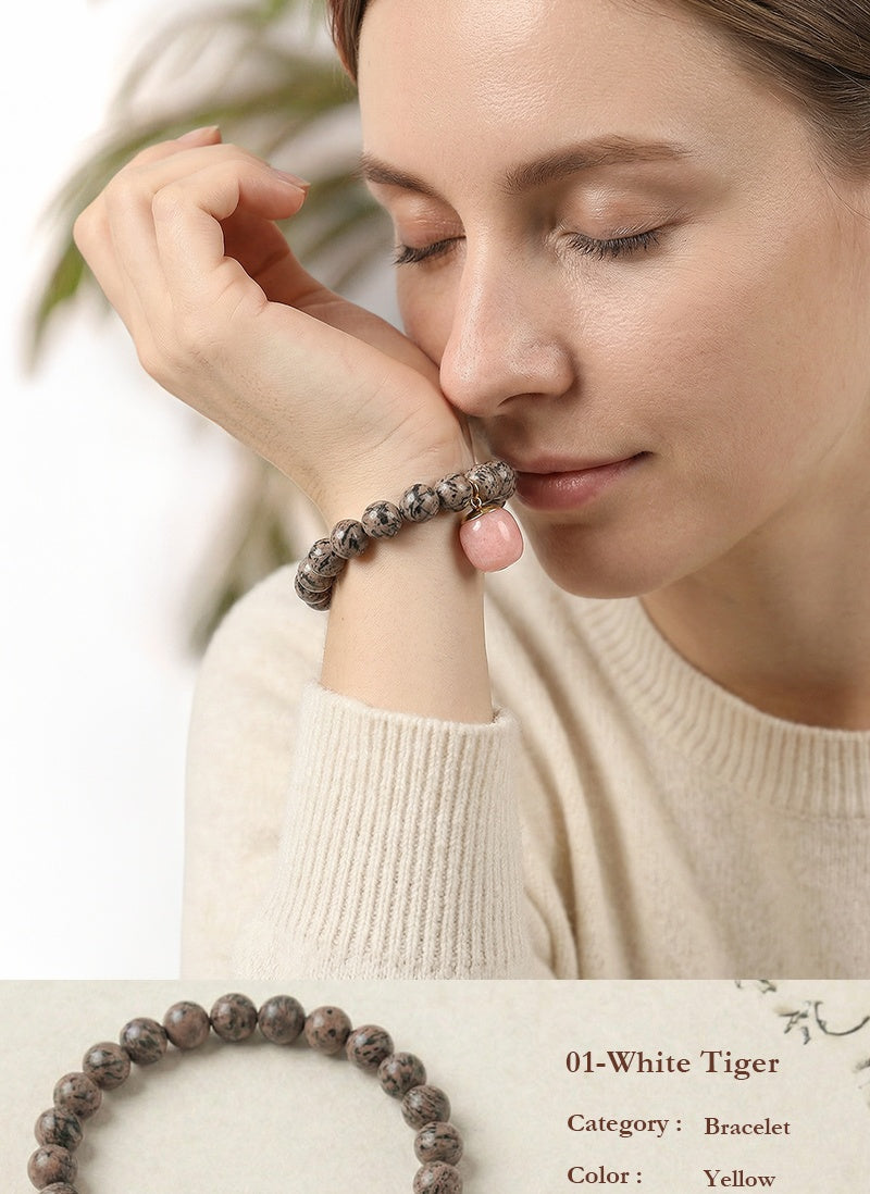 Traditional Chinese Medicine Five Elements Bracelet | Wu Xing | 2 Styles | 4 Bead Sizes