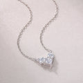 Love In The Present - A Fashionable And Luxurious Diamond Jewelry Pendant Set