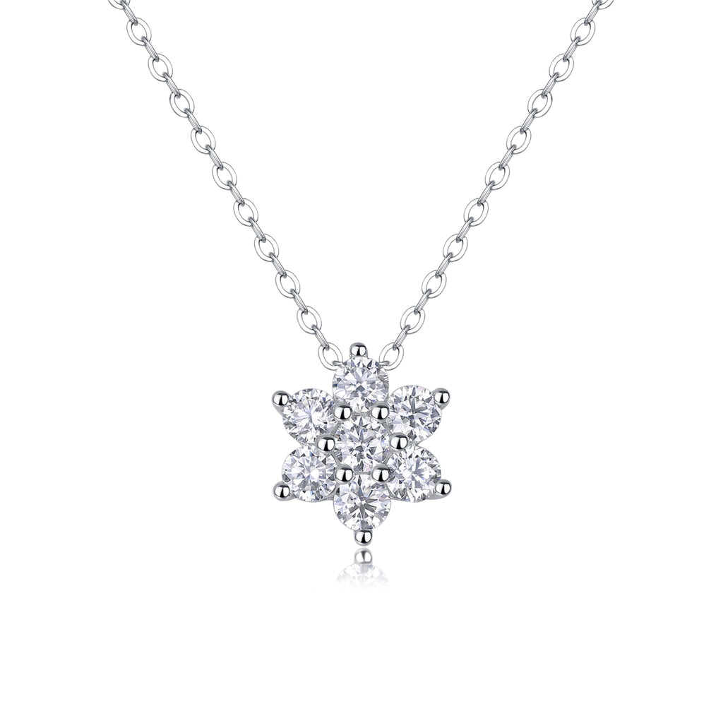 Snowflakes Fluttering - A Fashionable And Luxurious Diamond Jewelry Pendant