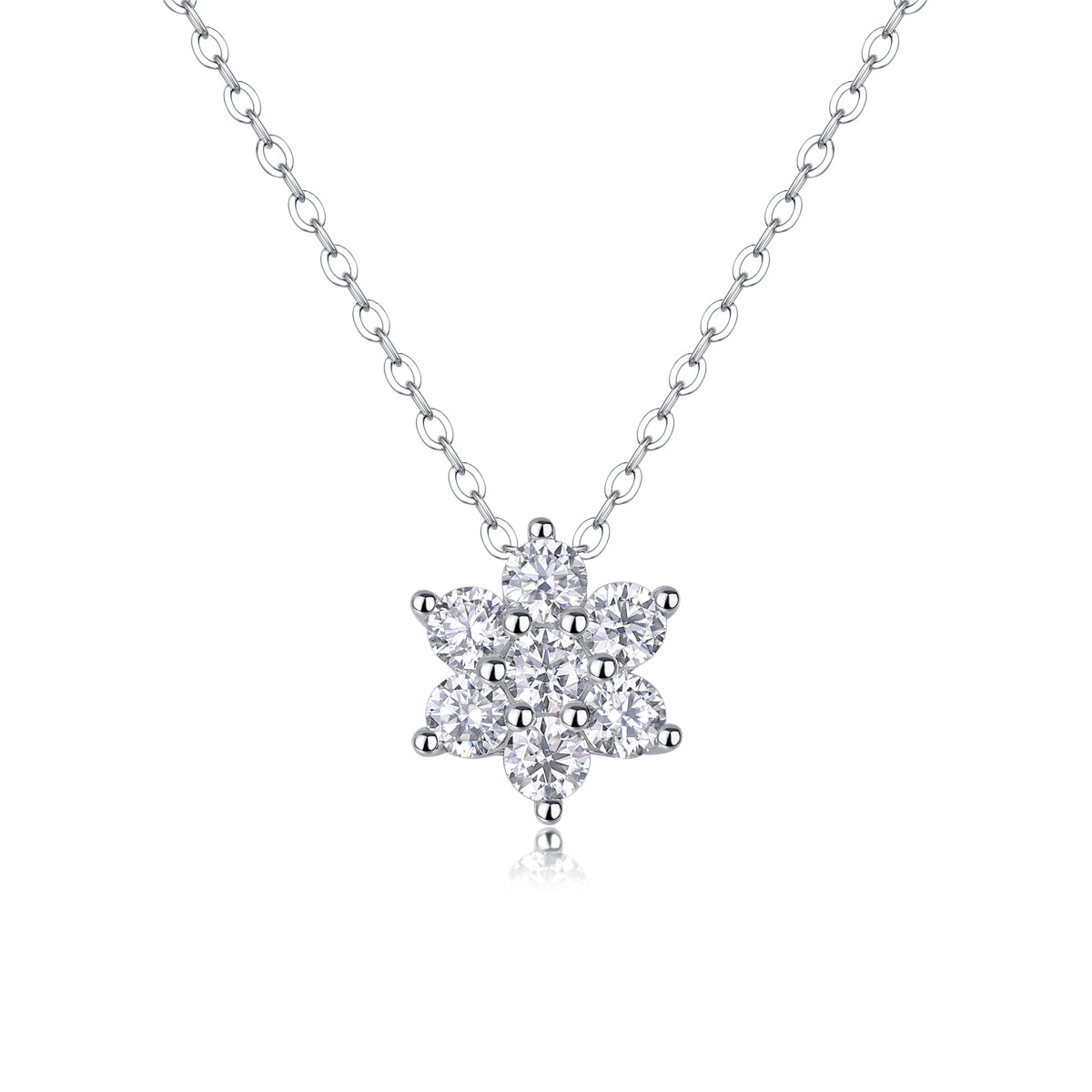 Snowflakes Fluttering - A Fashionable And Luxurious Diamond Jewelry Pendant