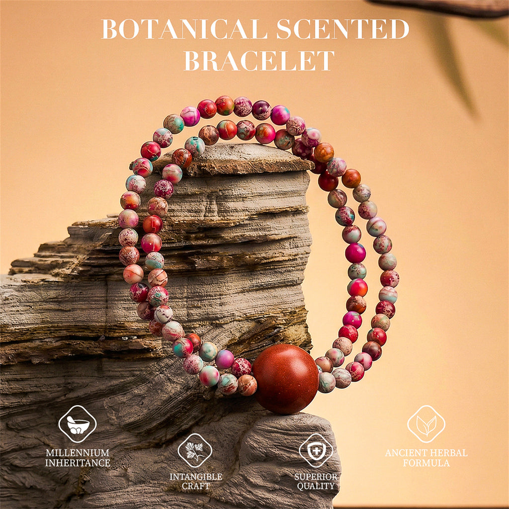 Five Elements Wu Xing Bracelet | TCM Feng Shui | Natural Stone | Energy Balance