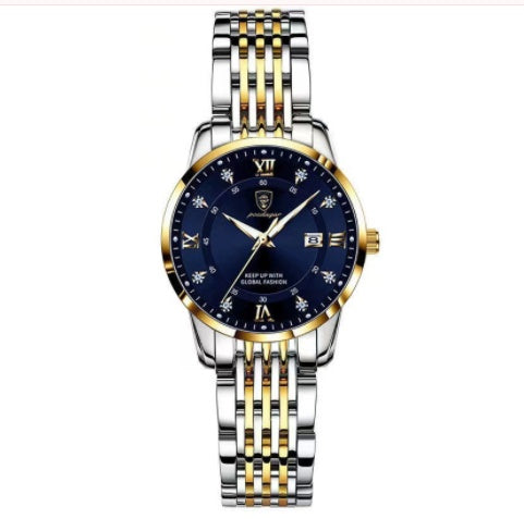 Sapphire Crystal Men's Watch | Seiko Movement | Luminous Calendar | 50M