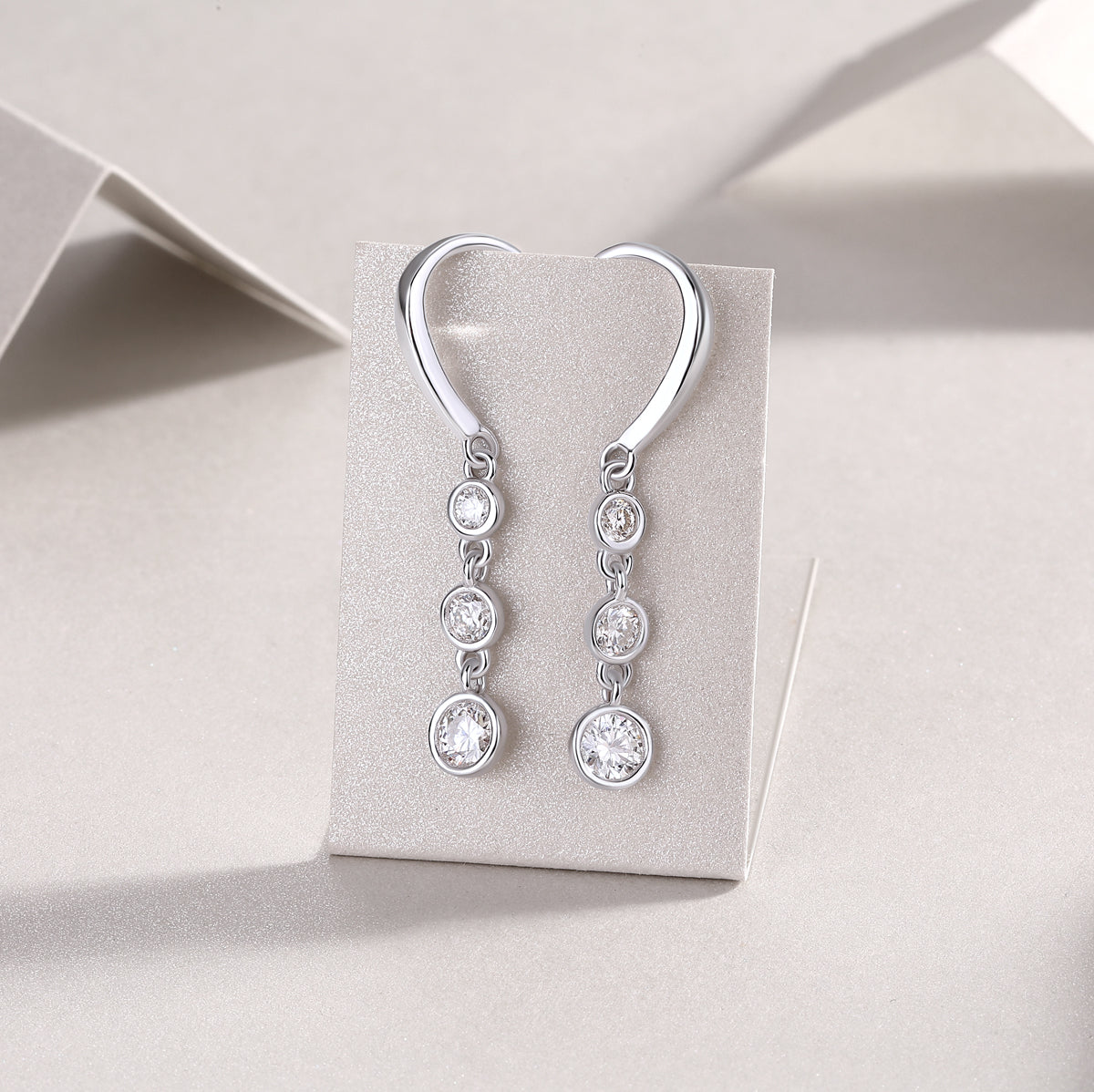 Classic Multi Diamond -Luxury Diamond Earrings Stud
