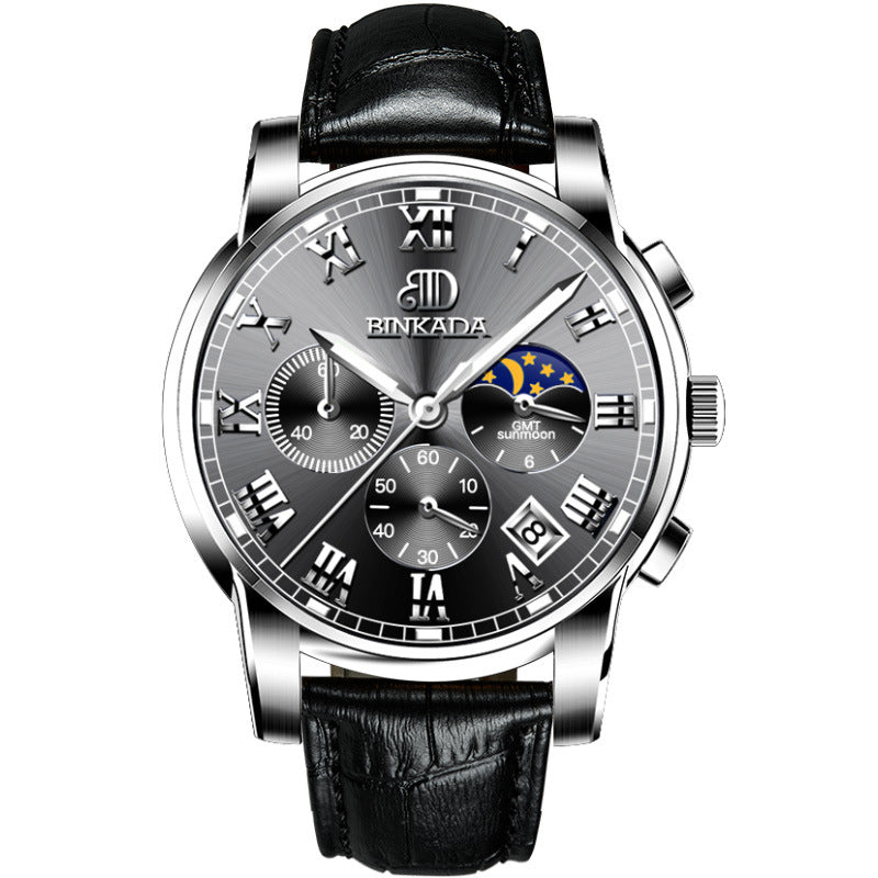 Men's Fashion Quartz Watch | Stainless Steel | Leather & Steel Belt | 8 Styles