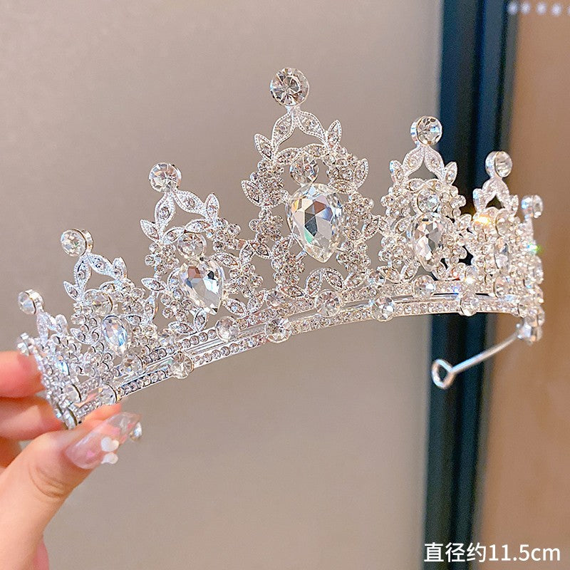 Multicolor Pearl Crown Headband | Rhinestone & Pearl | 15 Styles | Korean Handmade | Bridal & Party
