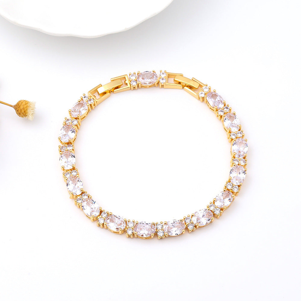 Summer Crystal Colored Zircon Bracelet | 21 Styles | Seasonal Sparkle
