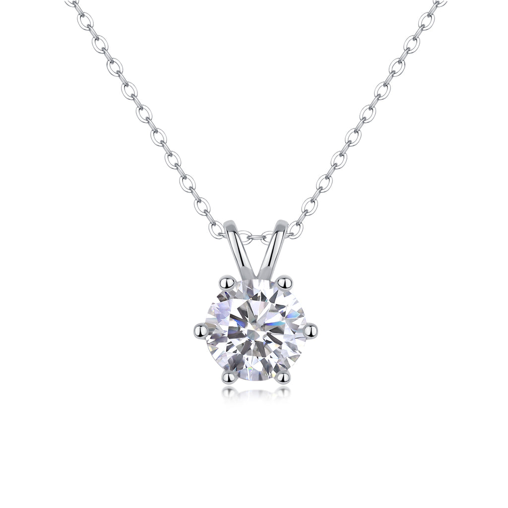 Romantic Mark - Luxurious Diamond Jewelry Pendant Set With 2-carat Moissanite