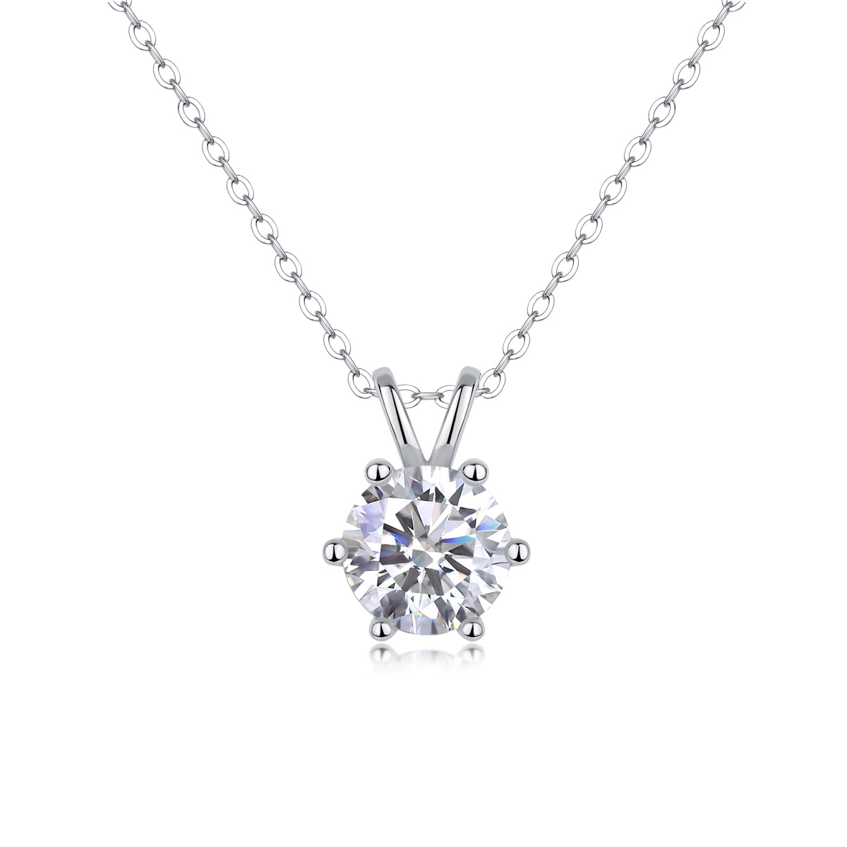 Romantic Mark - Luxurious Diamond Jewelry Pendant Set With 2-carat Moissanite