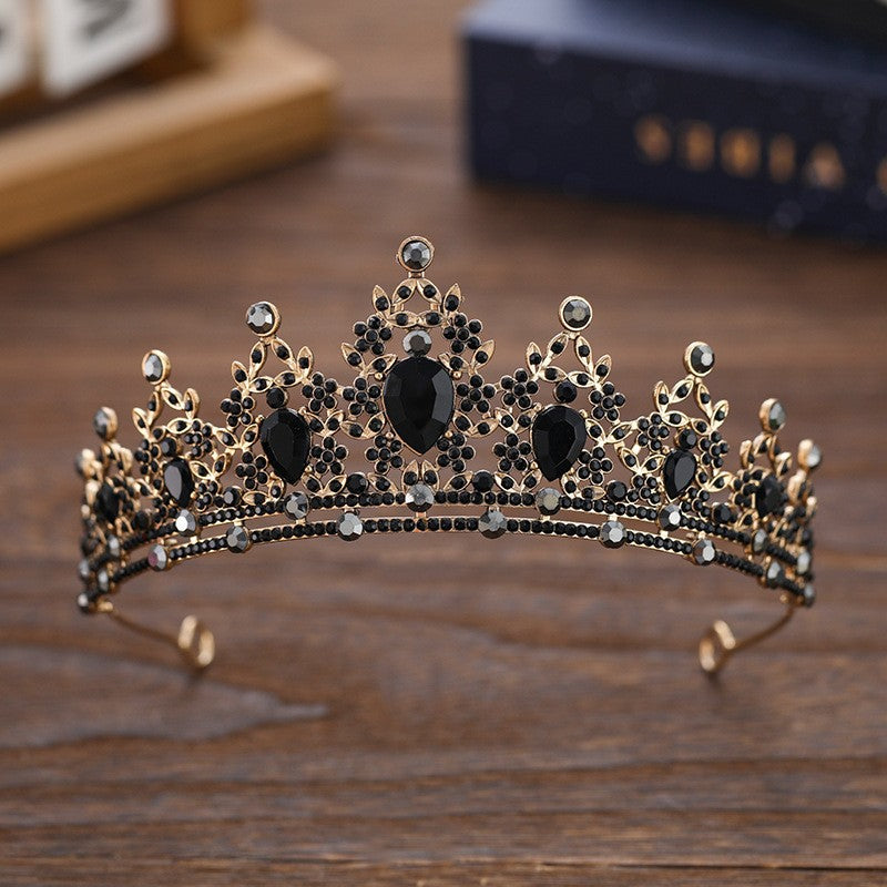 Wedding Crown Headdress | 18 Colors | Gold & Silver | Korean Style | Bridal & Occasion
