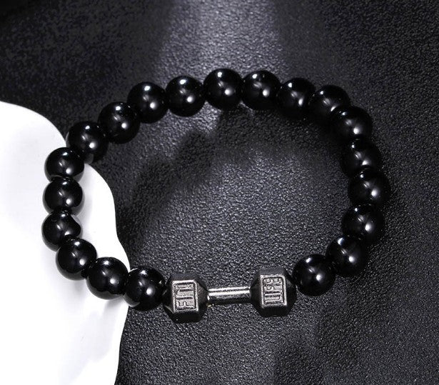 Natural Stone Beaded Bracelet | Volcanic Rock & Frosted Stone | 11 Styles | Unisex