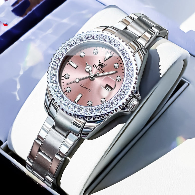 Women's Fashion Business Quartz Watch | 9 Colors | Steel & Leather
