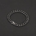 Minimalist Titanium Steel Bracelet | Geometric | 8mm & 10mm | Unisex | 4 Sizes