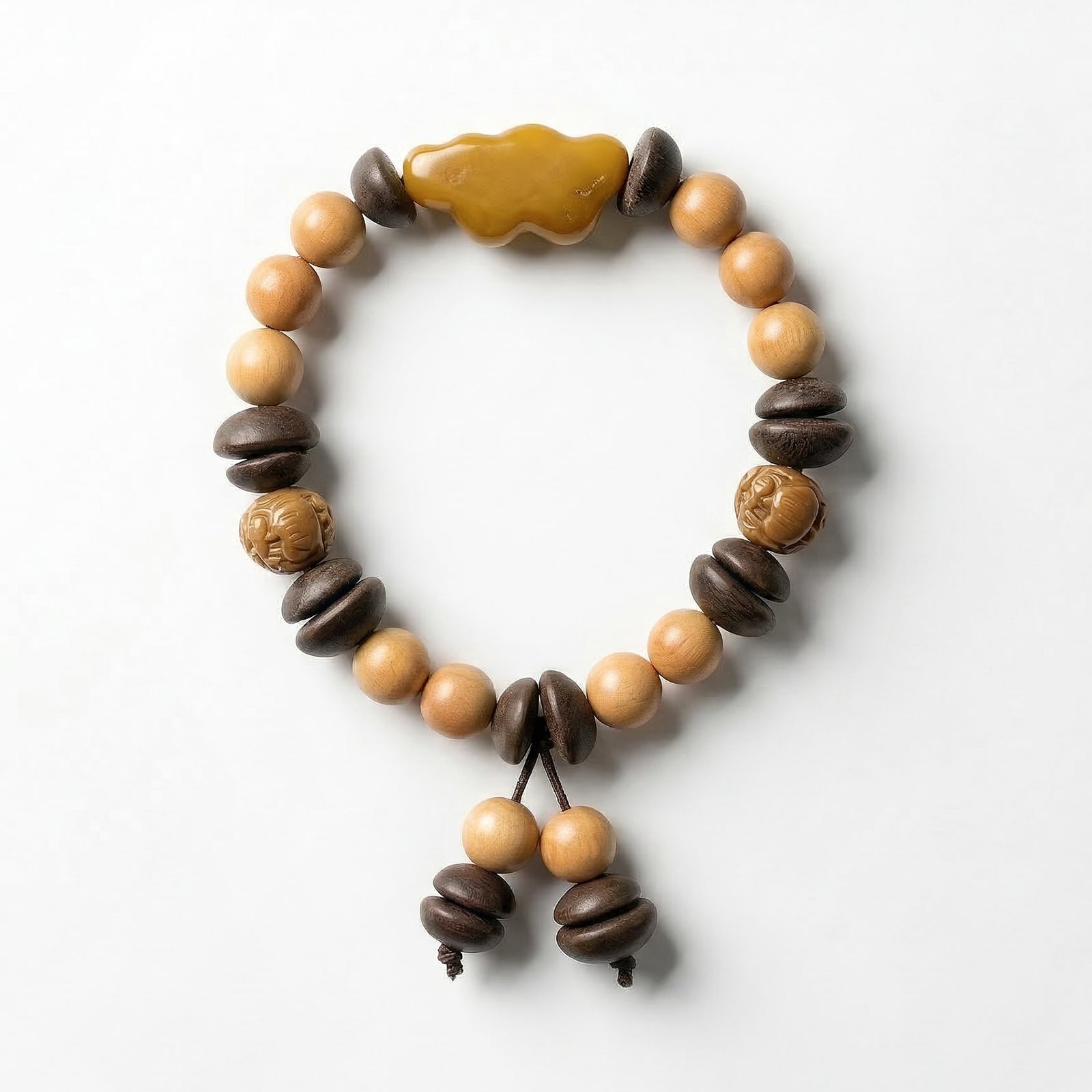 Five Elements Wu Xing Bracelet | TCM Feng Shui | 4 Bead Sizes | Energy Balance