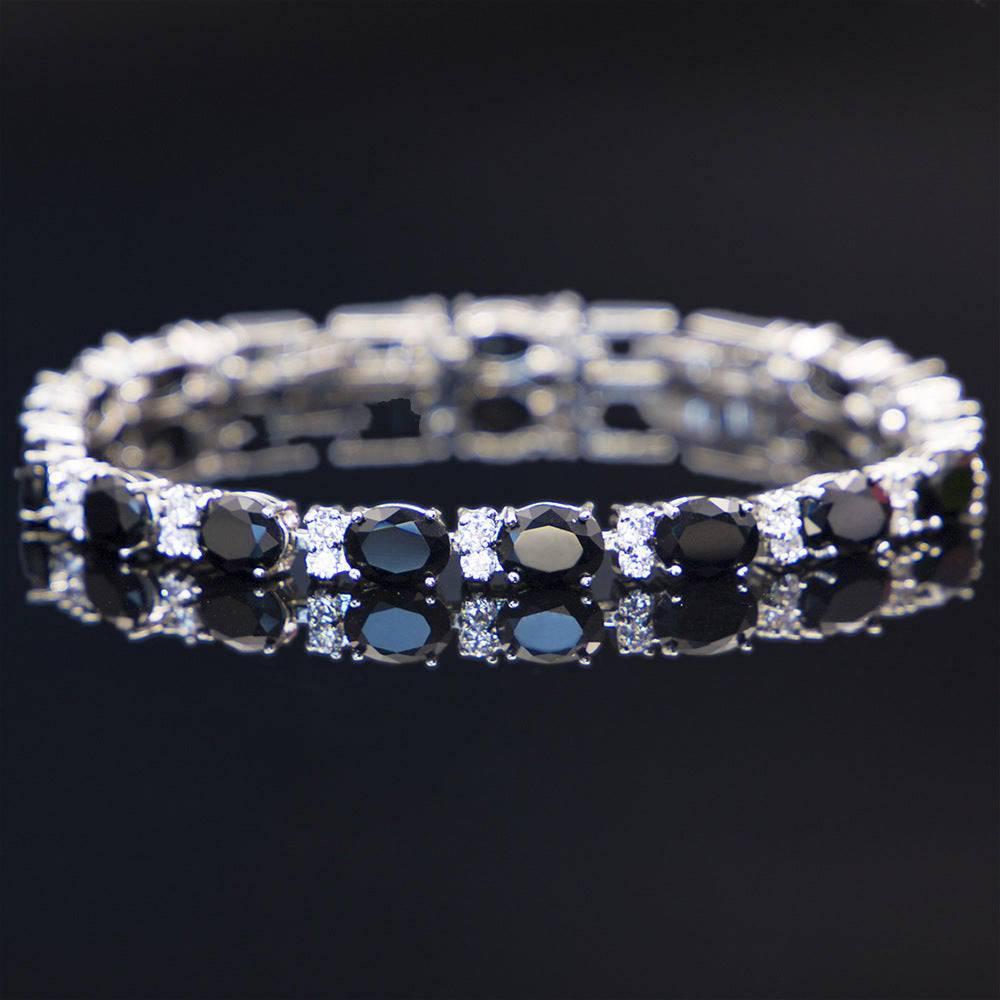 Summer Crystal Colored Zircon Bracelet | 21 Styles | Seasonal Sparkle