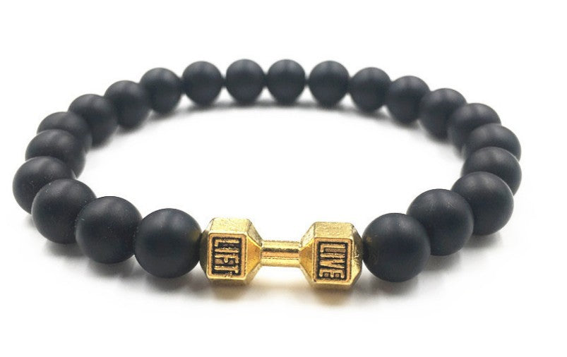 Natural Stone Beaded Bracelet | Volcanic Rock & Frosted Stone | 11 Styles | Unisex