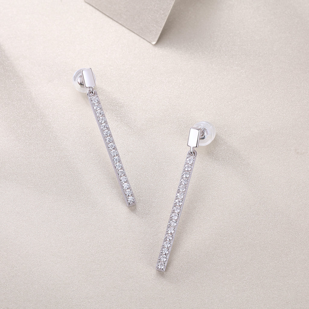 Jumping Diamond -Luxury Diamond Earrings Stud