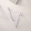 Jumping Diamond -Luxury Diamond Earrings Stud