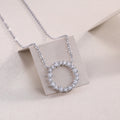 Emerald Water Ripples - Luxurious Diamond Jewelry Pendant Set
