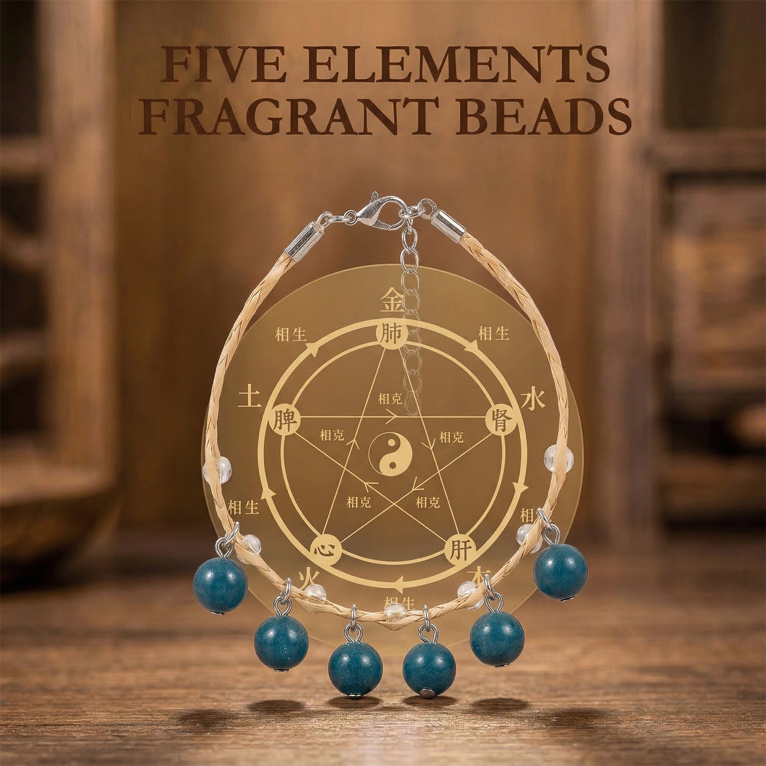 Traditional Chinese Medicine Five Elements Bracelet | Wu Xing | 6 Styles | Qi Balance