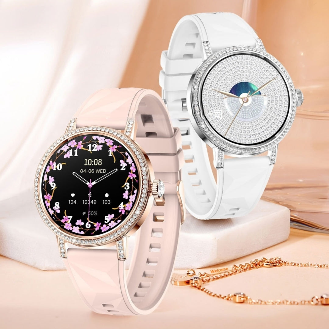 Women's Fashion Smartwatch | 1.32" TFT | Bluetooth Calling | Heart Rate | 6 Styles