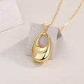 Evening Love - Trendy Diamond Pendant Necklace Set