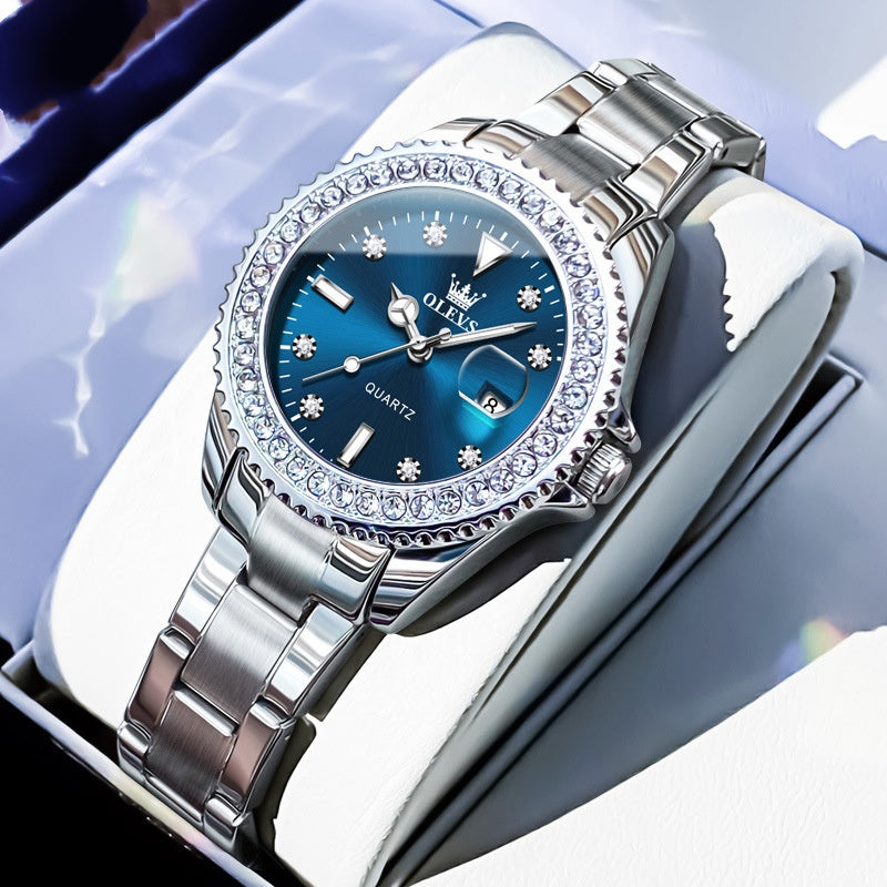 Women's Fashion Business Quartz Watch | 9 Colors | Steel & Leather