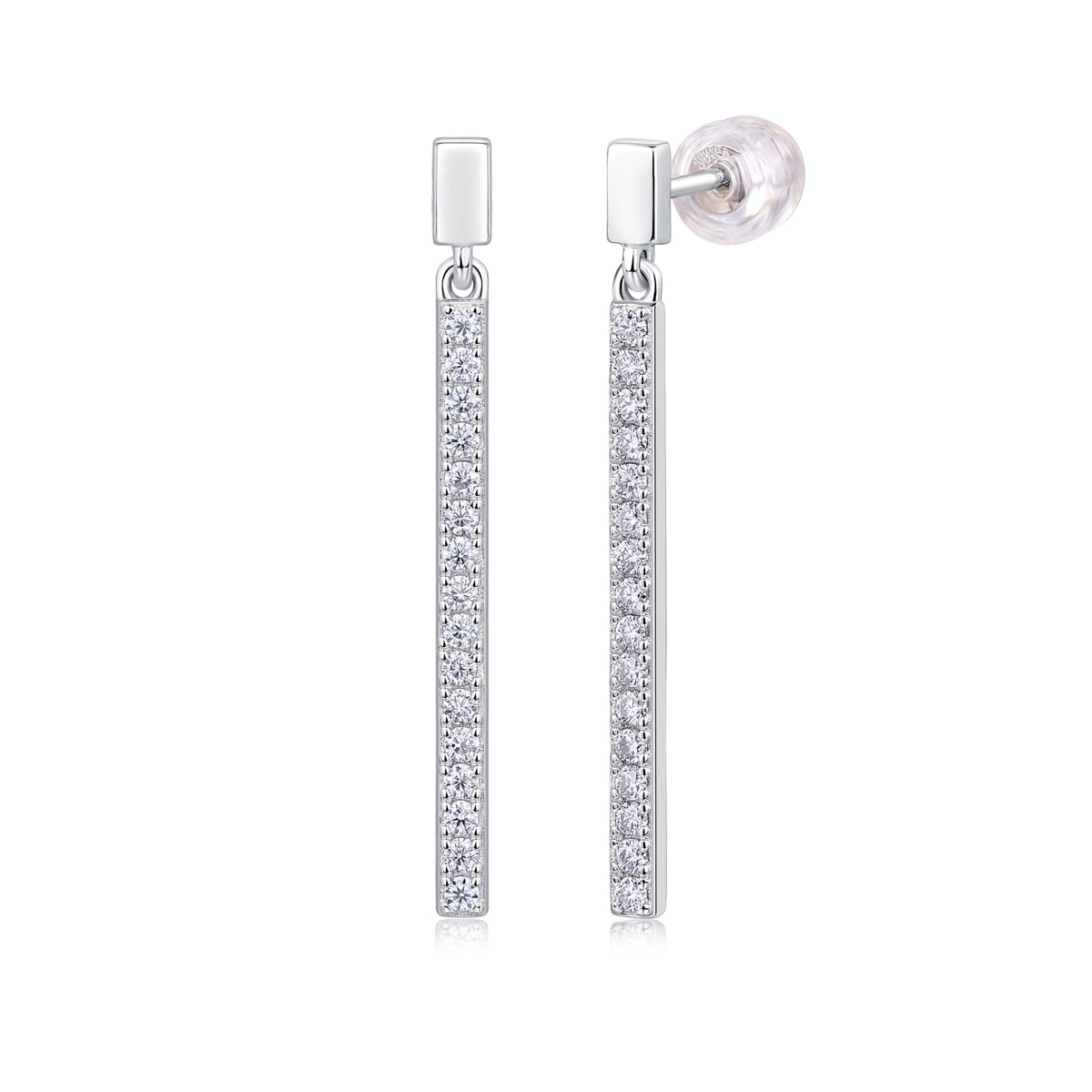 Jumping Diamond -Luxury Diamond Earrings Stud