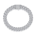 The Light Of Faith Luxury Fashion Mossan Diamond Bracelet