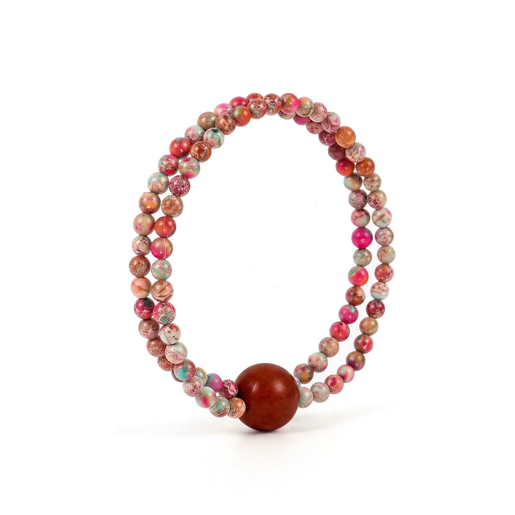 Five Elements Wu Xing Bracelet | TCM Feng Shui | Natural Stone | Energy Balance