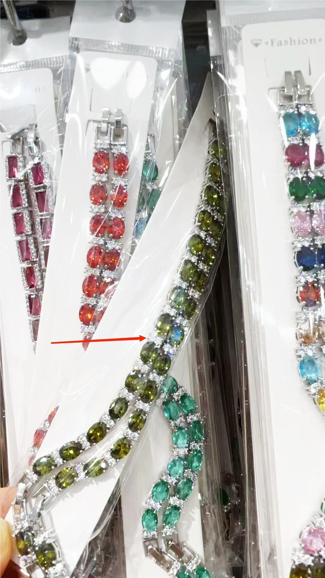 Summer Crystal Colored Zircon Bracelet | 21 Styles | Seasonal Sparkle