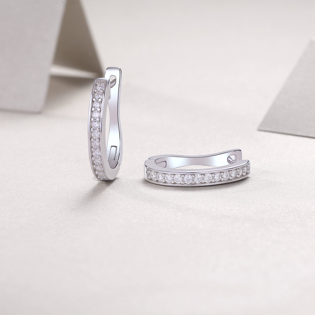 Morning Dew - Fashionable And Luxurious Diamond Jewelry Stud Earrings