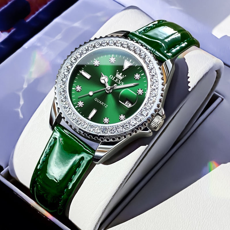 Women's Fashion Business Quartz Watch | 9 Colors | Steel & Leather