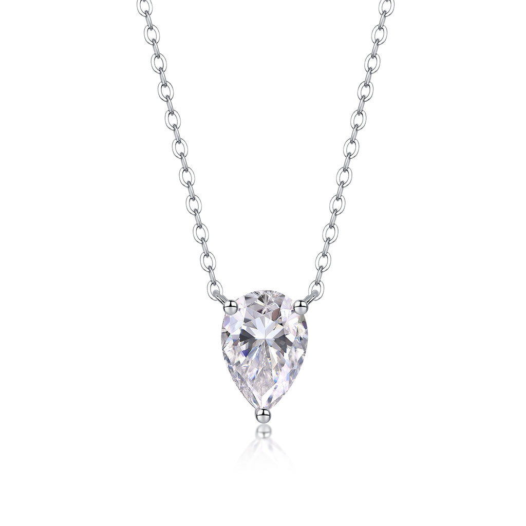 Water Drop - Fashionable Jewelry Pendant Set With Moissanite Diamond