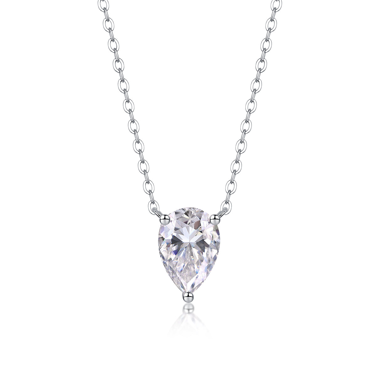 Water Drop - Fashionable Jewelry Pendant Set With Moissanite Diamond