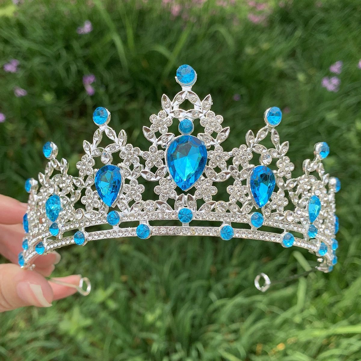 Wedding Crown Headdress | 18 Colors | Gold & Silver | Korean Style | Bridal & Occasion