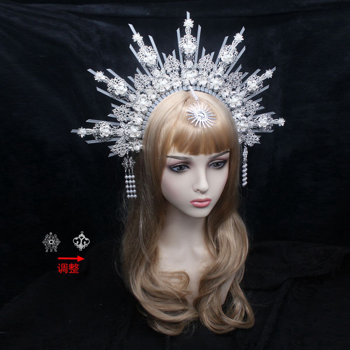 DIY Handmade Crown Kit | Lolita & Anime Crown | K9 Metal | Gold & Silver | 11 Styles