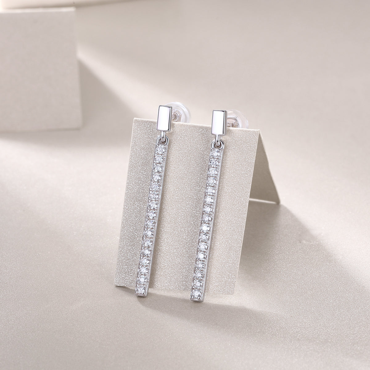 Jumping Diamond -Luxury Diamond Earrings Stud