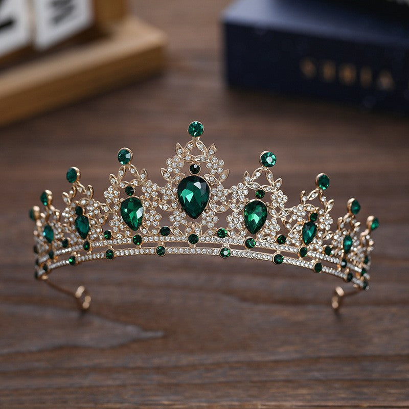 Wedding Crown Headdress | 18 Colors | Gold & Silver | Korean Style | Bridal & Occasion